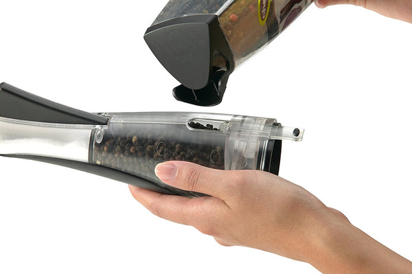 Chef'n Chef'n Bistro Combo Grinder (Black/Clear) - DimpzBazaar.com