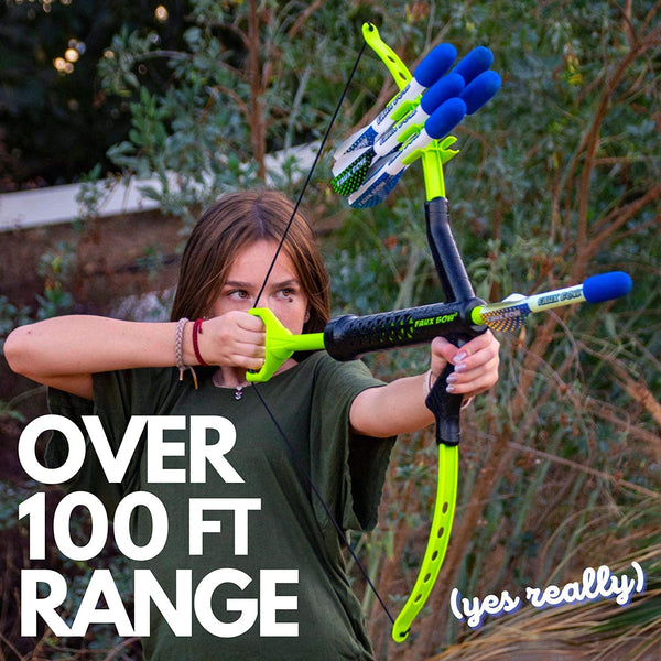 Marky Sparky Marky Sparky Bow & Arrow - Shoots Over 100 Feet - Foam Bow & Arrow Archery Set - DimpzBazaar.com