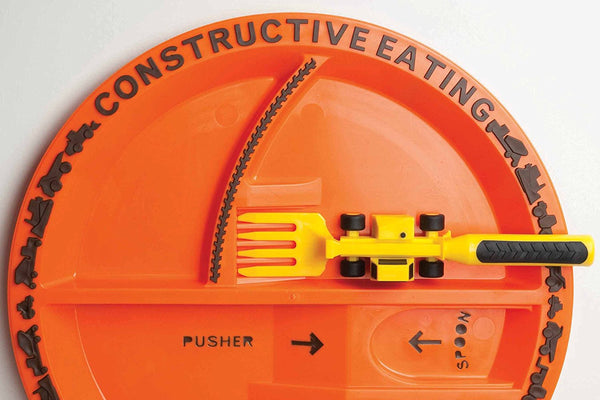 Constructive Eating Constructive Eating Construction Plate - DimpzBazaar.com