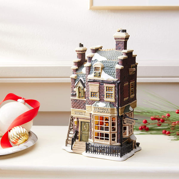 Department 56 Department 56 Dickens Village Scrooge/Marley Counting House - DimpzBazaar.com