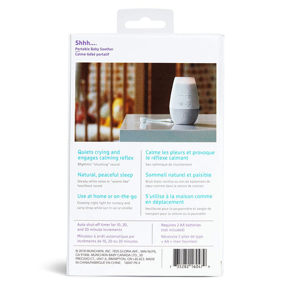 Munchkin Munchkin Shhh. Portable Sound Machine - DimpzBazaar.com