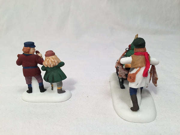 Dimpz Bazaar Department 56 "Gingerbread Vendor" Set of 2 Retired - DimpzBazaar.com