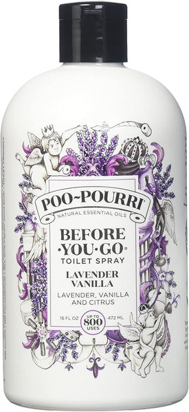 Dimpz Bazaar Poo-Pourri Lavender Vanilla Scent Refill Bottle 16 OZ (1) - DimpzBazaar.com