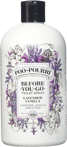 Dimpz Bazaar Poo-Pourri Lavender Vanilla Scent Refill Bottle 16 OZ (1) - DimpzBazaar.com