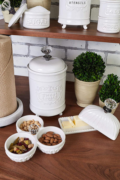 Mud Pie Mud Pie Door Knob Butter Dish - DimpzBazaar.com