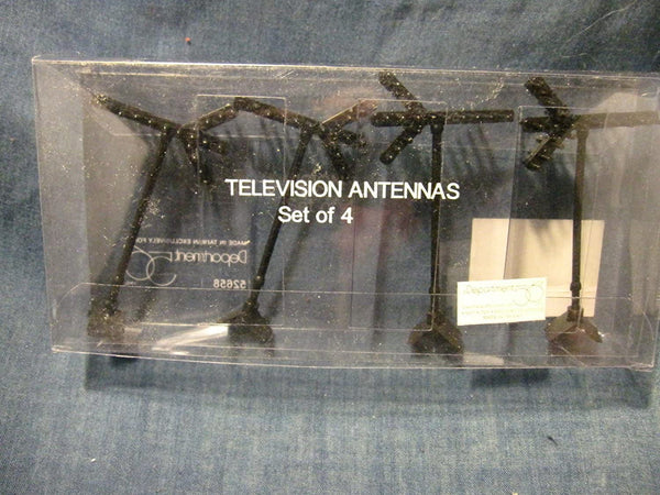 Department 56 T V Antennas Set of 4, 52658, Department 56 - DimpzBazaar.com