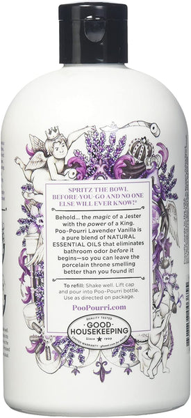 Dimpz Bazaar Poo-Pourri Lavender Vanilla Scent Refill Bottle 16 OZ (1) - DimpzBazaar.com