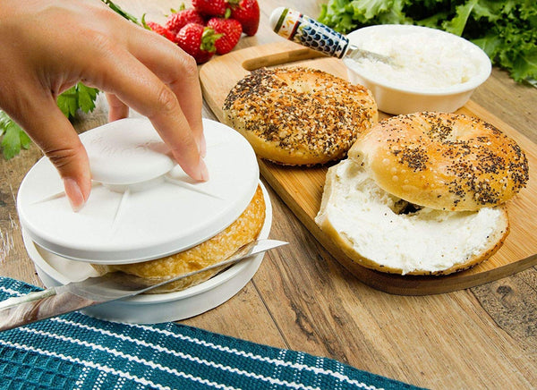 Rapid Slicer Rapid Slicer - Food Cutter - Slice Tomatoes, Grapes, Olives, Chicken, Shrimp, Strawberries, Salads, and More In Seconds. Non-Slip Gadget Holder for Slicing All Different Foods Easily - DimpzBazaar.com