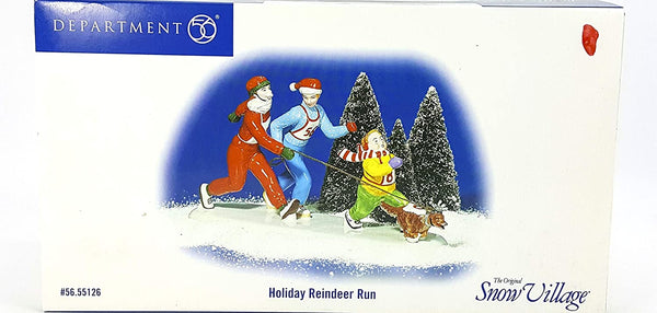 Department 56 Department 56 Snow Village "Holiday Reindeer Run" - DimpzBazaar.com