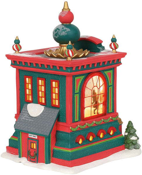 Department 56 Department 56 North Pole Village Jolly Club Ballroom Musical Animated Lit Building, 10.24 Inch, Multicolor - DimpzBazaar.com