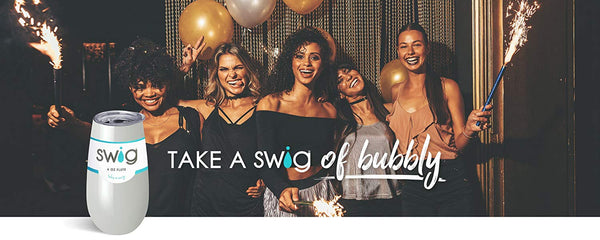 SWIG Swig Champagne Flute 6 oz - DimpzBazaar.com