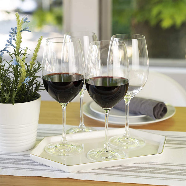Spiegelau Spiegelau Salute Bordeaux Wine Glasses - (Clear Crystal, Set of 4 Red Wine Glasses) - DimpzBazaar.com