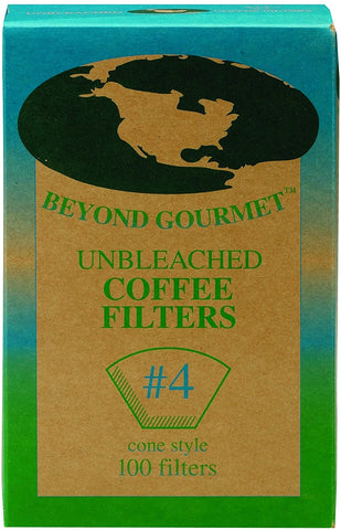 Beyond Gourmet Beyond Gourmet 0400 Unbleached Basket Coffee Filters - DimpzBazaar.com