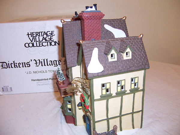 Dept.56.Collectibles Department 56 "J.D. Nichols Toy Shop" retired - DimpzBazaar.com