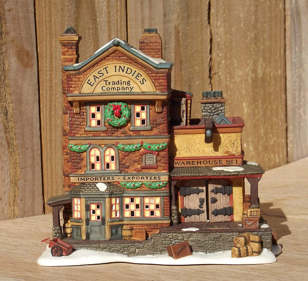 Dickens Village Department 56 Dickens' Village Series "East Indies Trading Co." #58302 Heritage Village Collection - DimpzBazaar.com