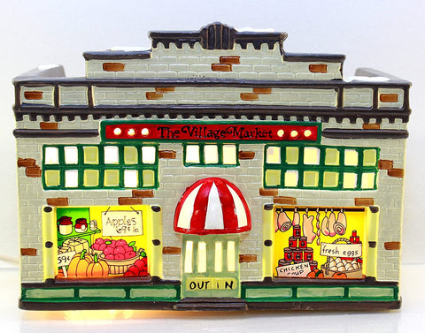 Department 56 Department 56 the Original Snow Village " Village Market " #50440 - DimpzBazaar.com