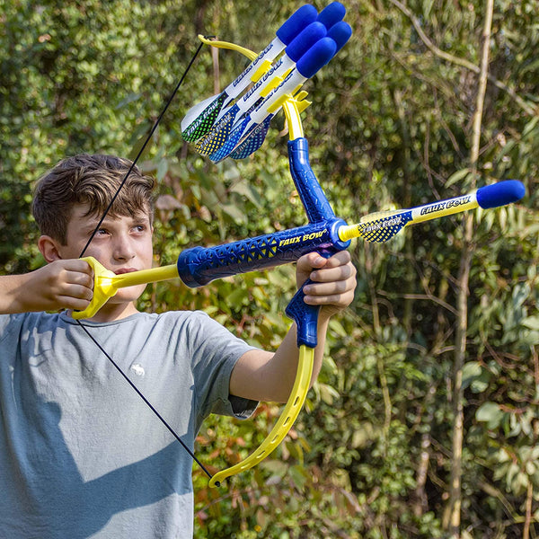 Marky Sparky Marky Sparky Bow & Arrow - Shoots Over 100 Feet - Foam Bow & Arrow Archery Set - DimpzBazaar.com