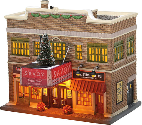 Department 56 Department 56 "Christmas in the City the Savoy Ballroom Lit House, 7.17-inch High - DimpzBazaar.com