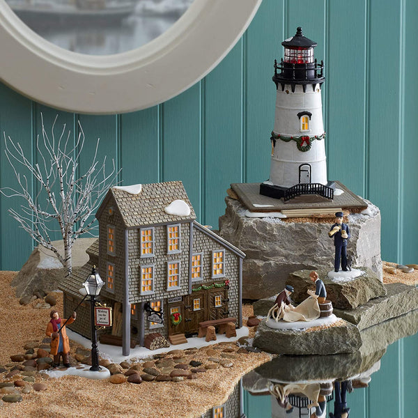 Department 56 Department 56 New England Village Mending The Sails Figurines, 2 inch High - DimpzBazaar.com