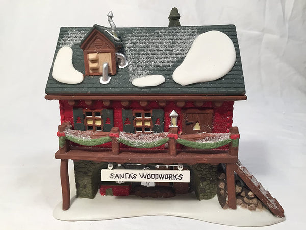 North Pole Village Department 56 Santa's Woodworks - DimpzBazaar.com