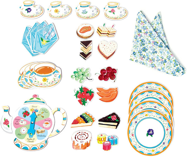 eeBoo eeBoo Tea Party Spinner Game for Girls - DimpzBazaar.com