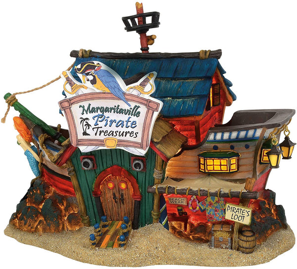 Department 56 Department 56 Margaritaville Village Pirate Treasure Lit House - DimpzBazaar.com