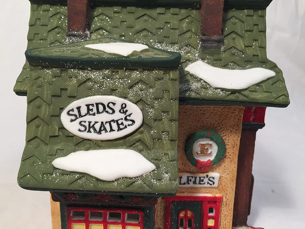 Department 56 Department 56 North Pole Village Elfie's Sleds & Skates - DimpzBazaar.com