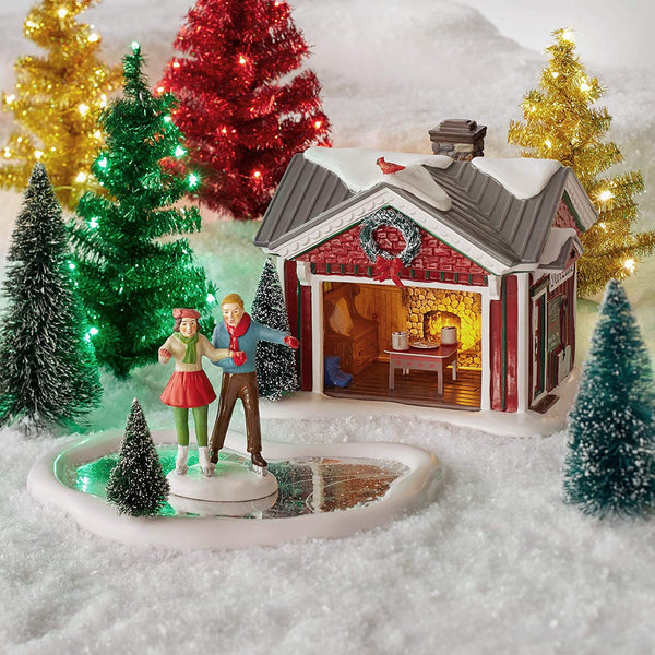 Department 56 Department 56 Snow Villages Holiday Skating Party - Set - DimpzBazaar.com