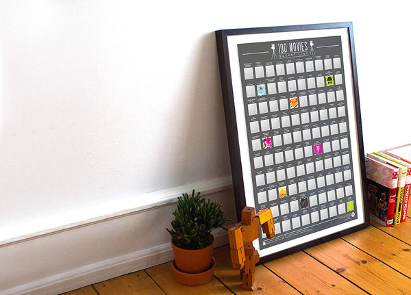 Gift Republic Gift Republic 100 Movies Bucket List Poster - DimpzBazaar.com