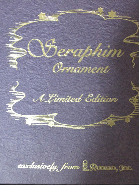 Exclusely by Roman's, Inc Seraphim Collection- Helena "Heaven's Herald" Ornament Limited Second Edition Roman's 1994 #17269 - DimpzBazaar.com