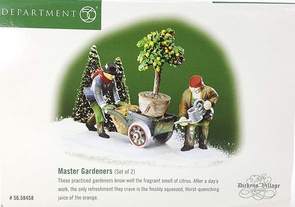 Department 56 Department 56 Dickens' Village "Master Gardeners" (Set of 2) - DimpzBazaar.com
