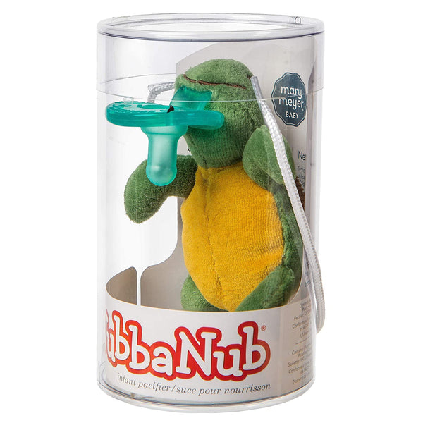 Mary Meyer Mary Meyer WubbaNub Soft Toy and Infant Pacifier, Yummy Avocado Turtle - DimpzBazaar.com