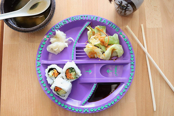 Constructive Eating Constructive Eating Garden Fairy Plate for Toddlers, Infants, Babies and Kids - Flatware Toys are Made with FDA Approved Materials for Safe and Fun Eating - DimpzBazaar.com