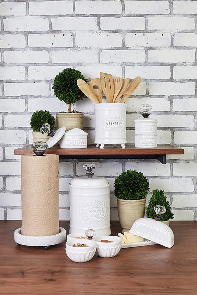 Mud Pie Mud Pie Door Knob Butter Dish - DimpzBazaar.com