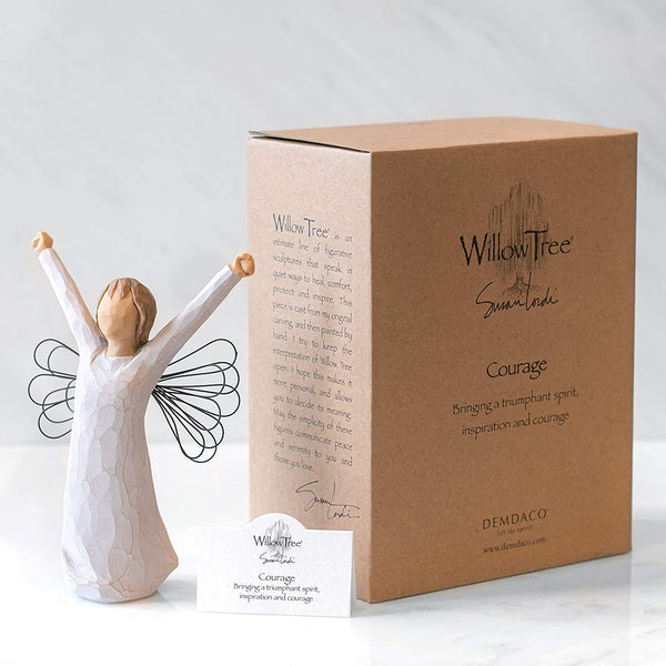 Willow Tree Willow Tree Courage Angel, Sculpted Hand-Painted Figure - DimpzBazaar.com