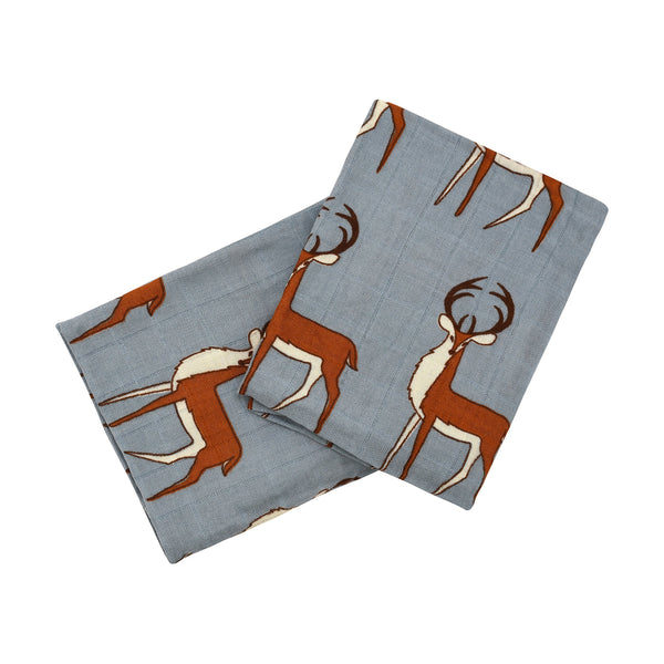 MilkBarn Milkbarn Organic Cotton Burp Cloths (2 pack) - DimpzBazaar.com