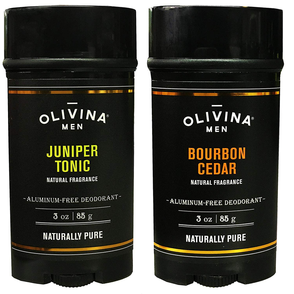 Olivina Men Olivina Men Bourbon Cedar Deodorant Aluminum Free Deodorant For Men 3 Ounce - DimpzBazaar.com