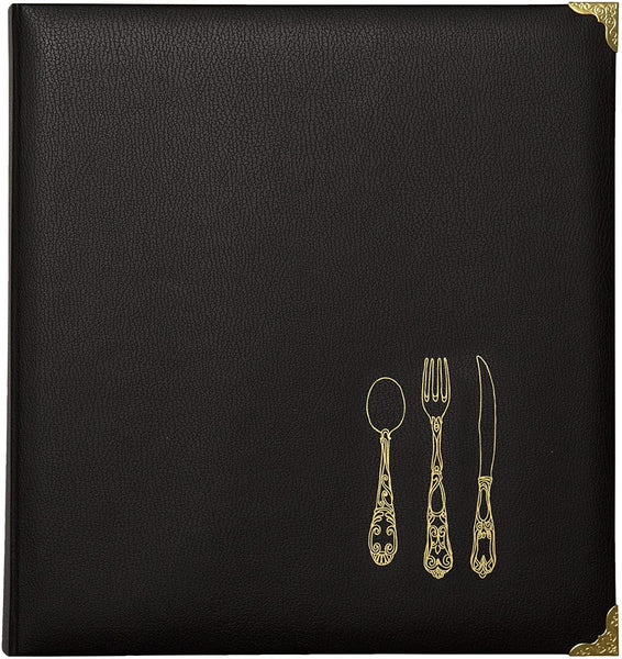 C.R. Gibson C.R. Gibson Leatherette Recipe Binder - DimpzBazaar.com