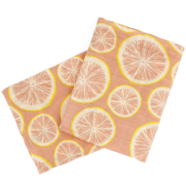 MilkBarn Milkbarn Organic Cotton Burp Cloths (2 pack) - DimpzBazaar.com