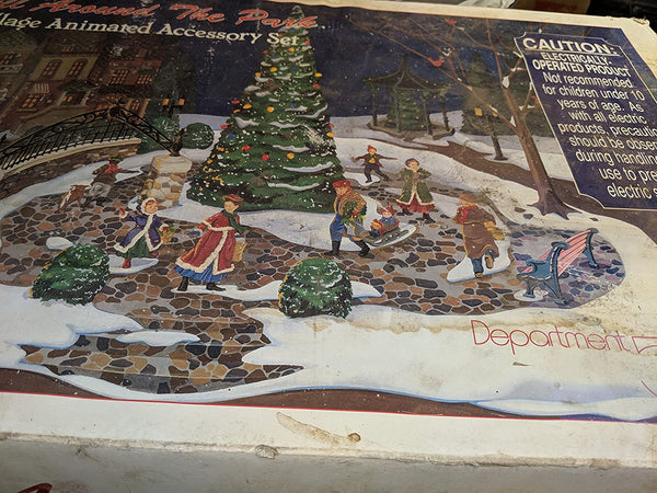 Department 56 Department 56 Village Animated Accessory Set ; All Around the Park - DimpzBazaar.com